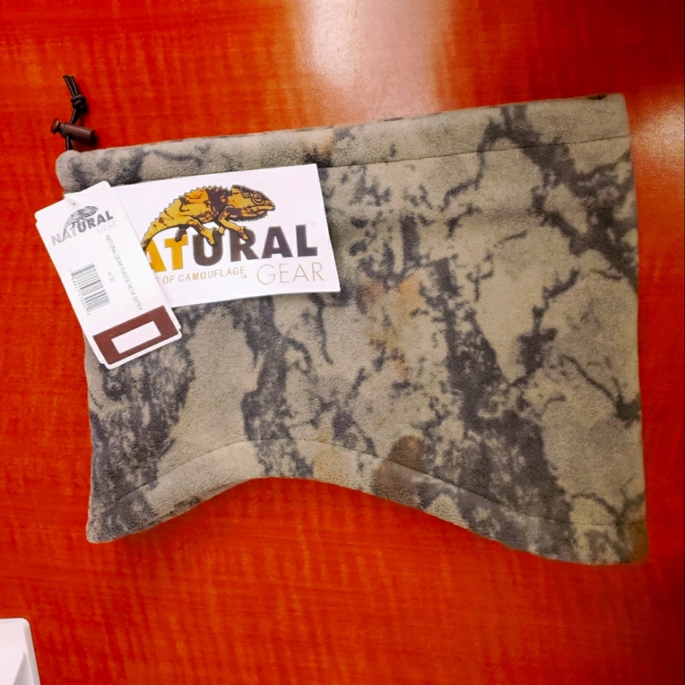 SOLD Natural Gear Fleece Neck Gaiter Nek Warmer